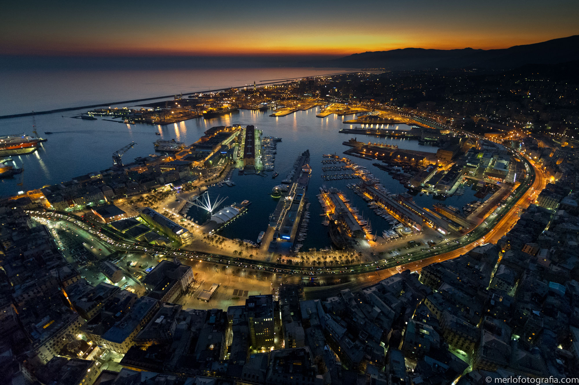 Genova_tramonto