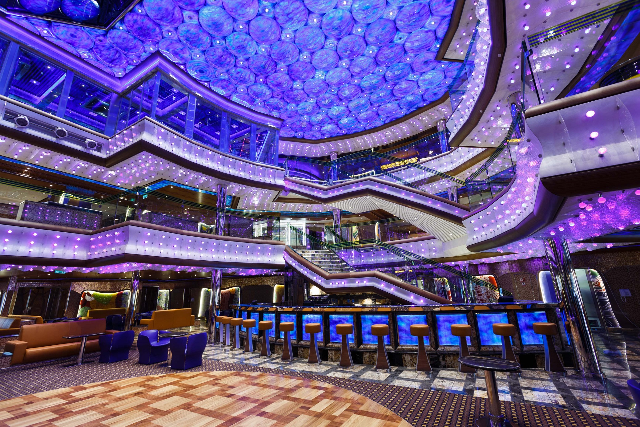 Crociere - Costa Diadema, atrio Eliodoro