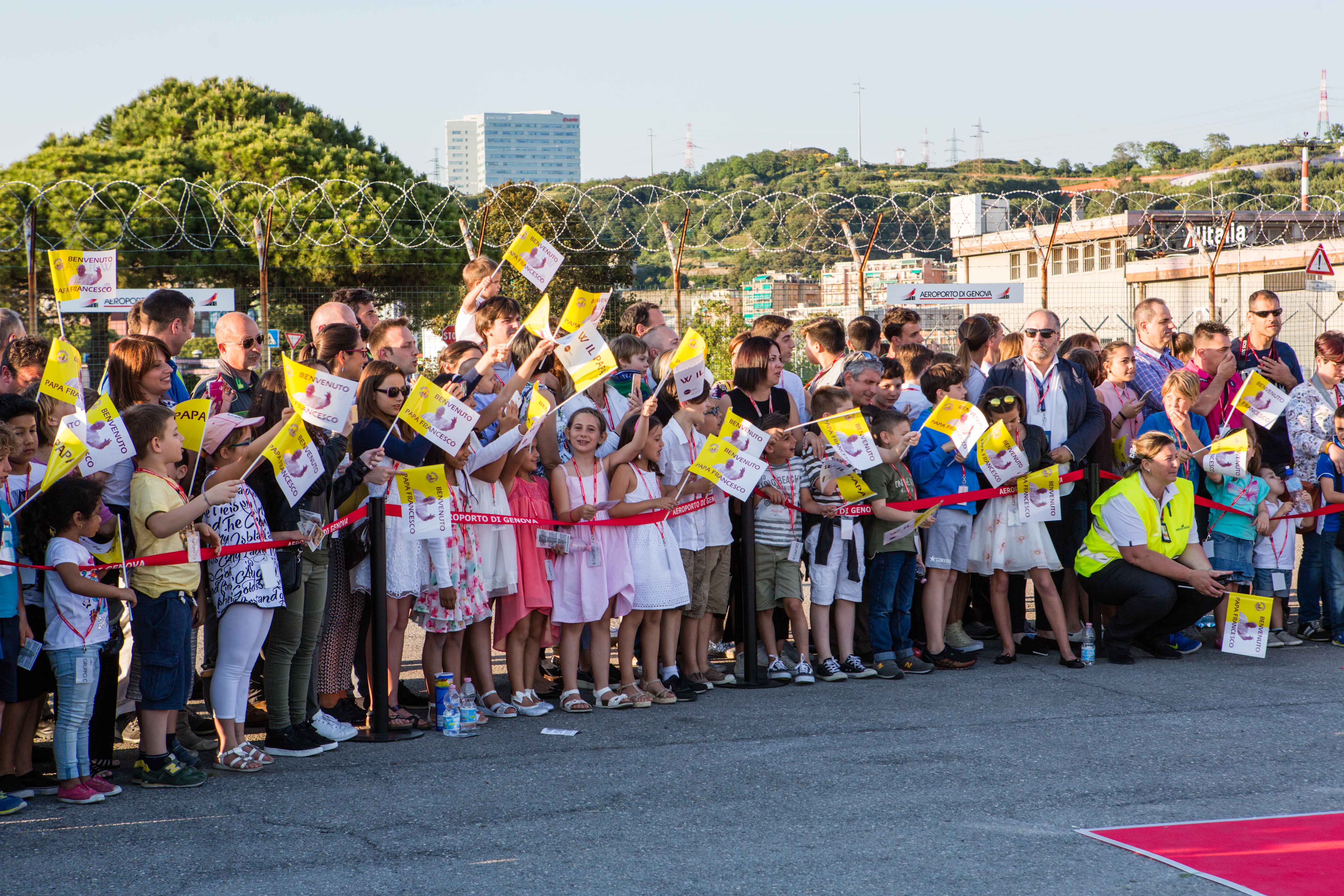Papa Francesco in Aeroporto 27-5-2017 (11)