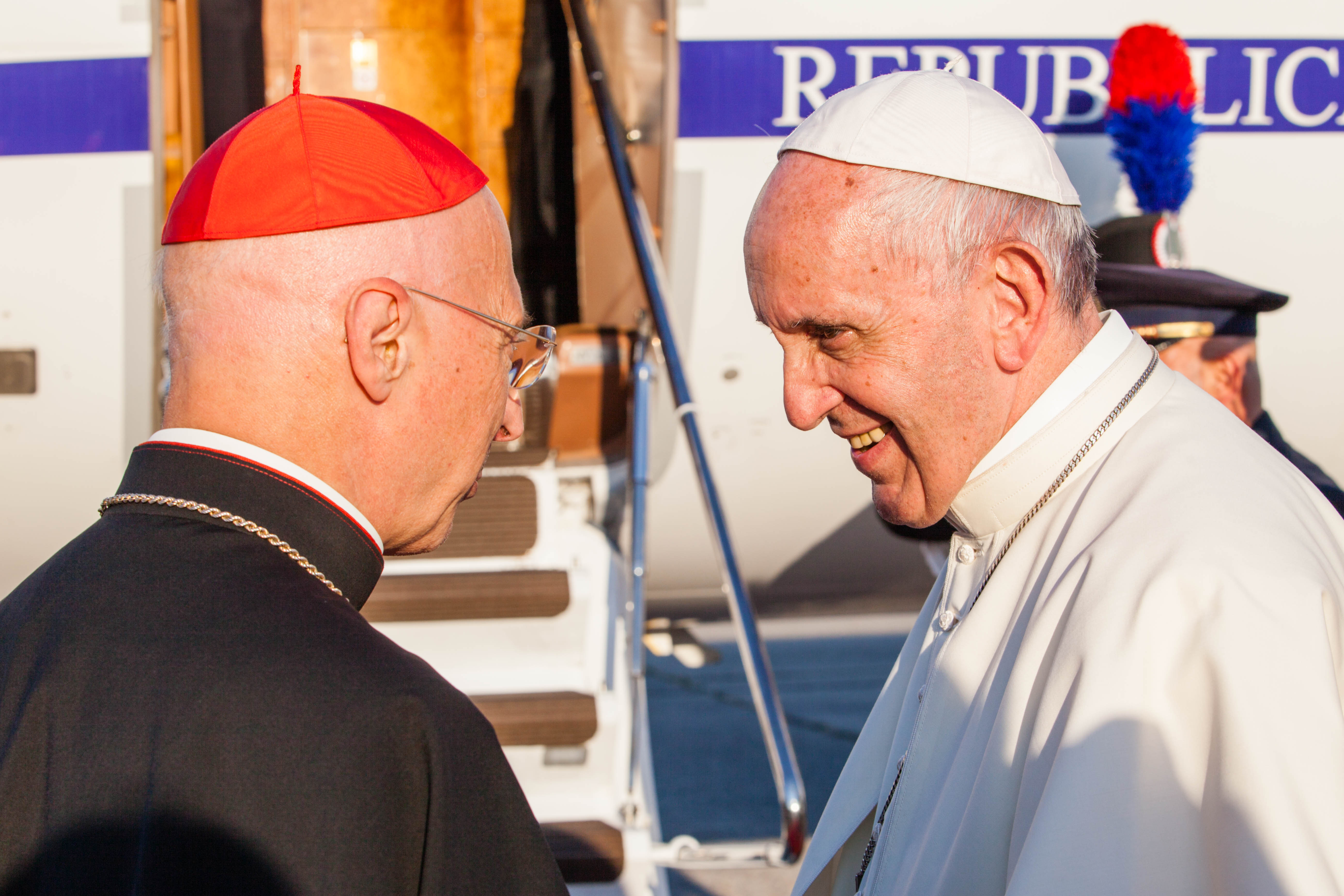 Papa Francesco in Aeroporto 27-5-2017 (19)