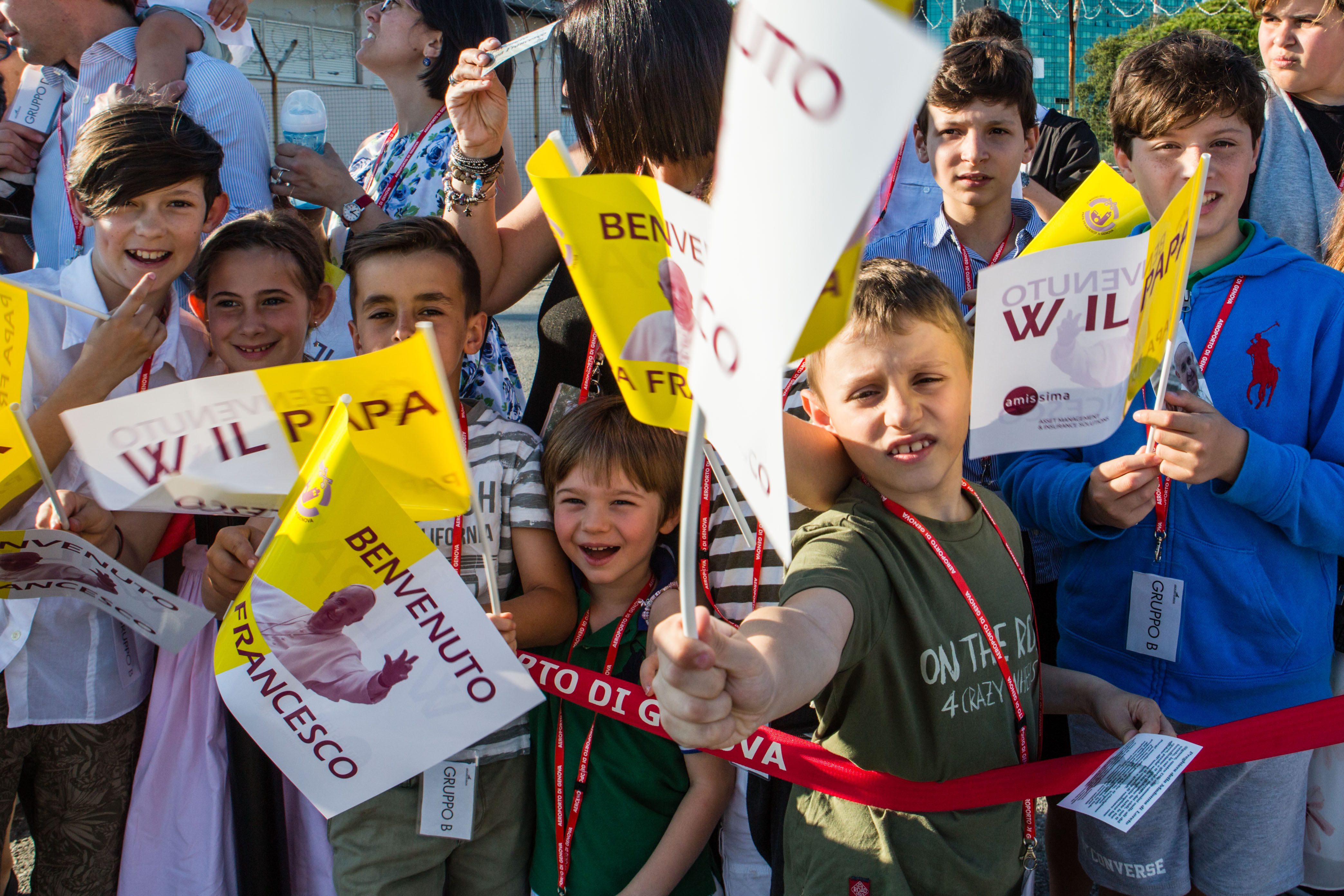 Papa Francesco in Aeroporto 27-5-2017 (3)