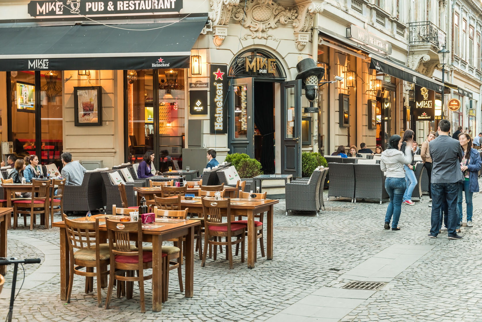 Bucarest - Locali del centro città