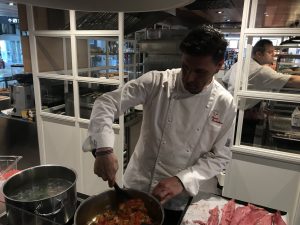 Lo chef Ivano Ricchebono