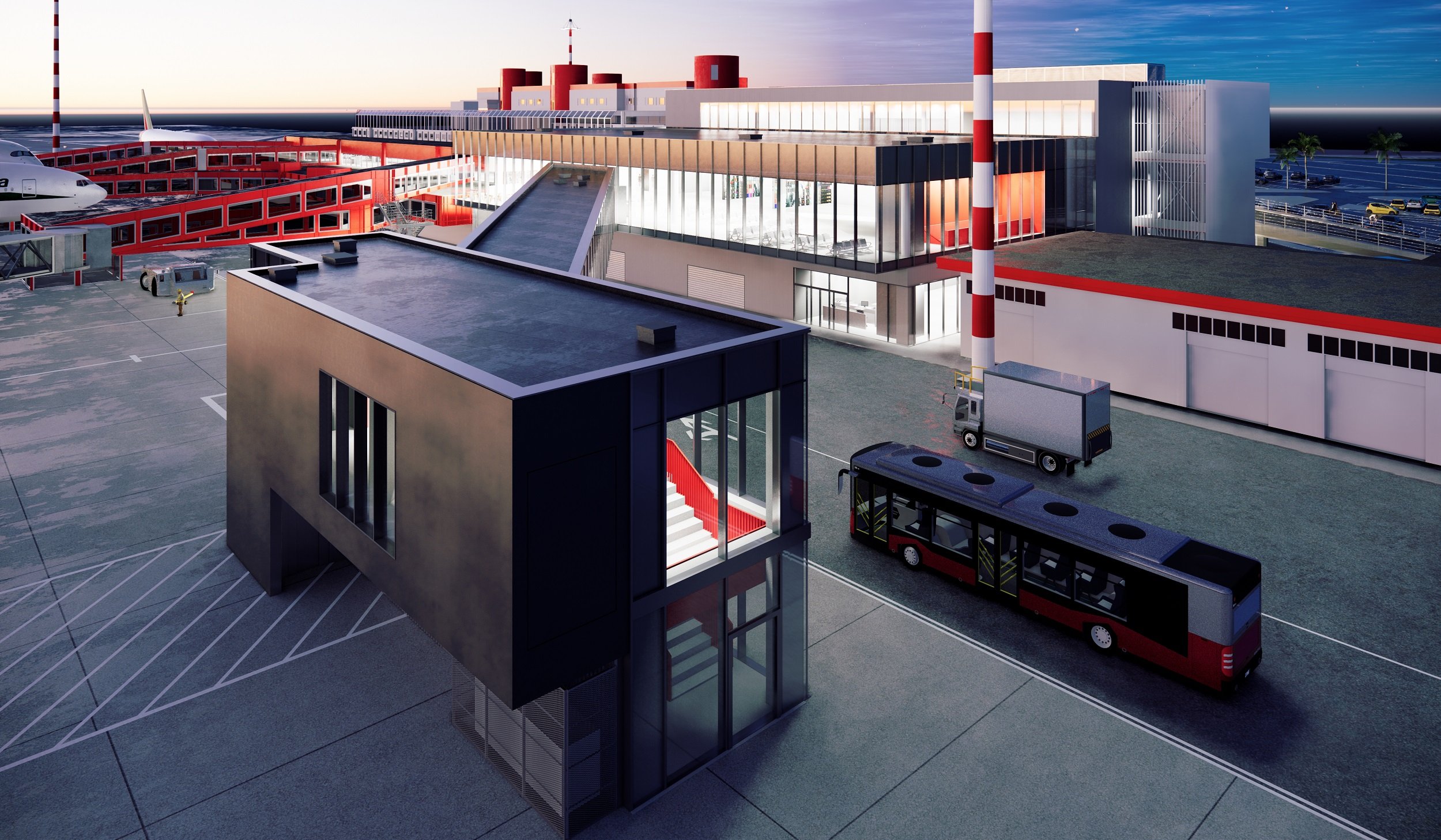 Render ampliamento Aeroporto di Genova (3)
