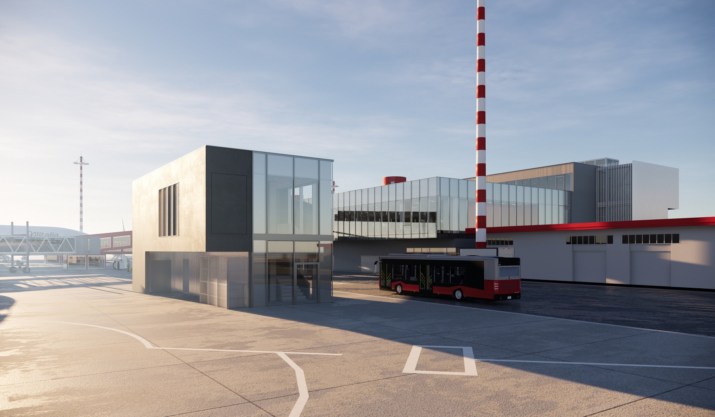Render ampliamento Aeroporto di Genova (4)